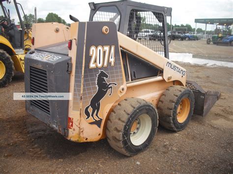 mustang 2076 skid steer specs|2003 mustang 2074 skid steer.